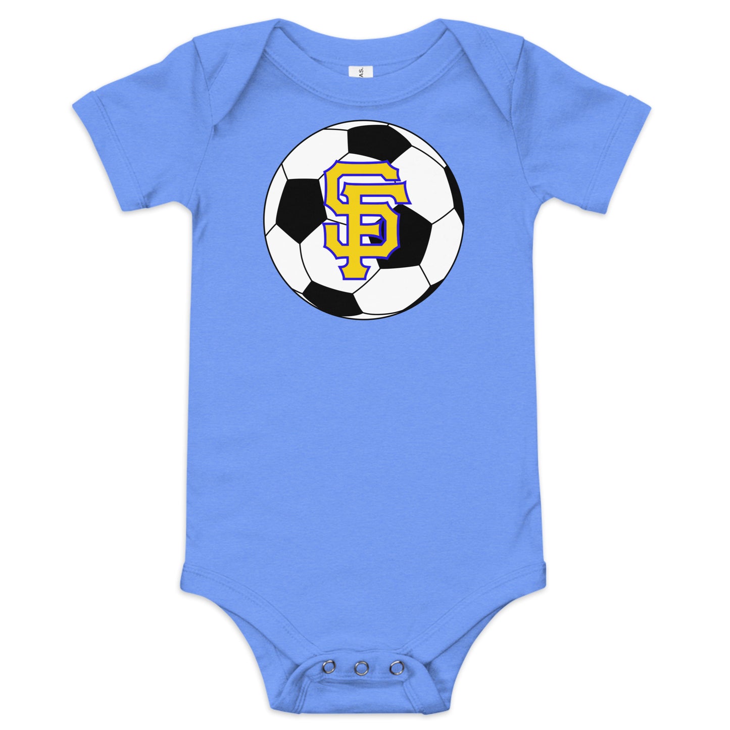 SF Soccer Baby short sleeve one piece