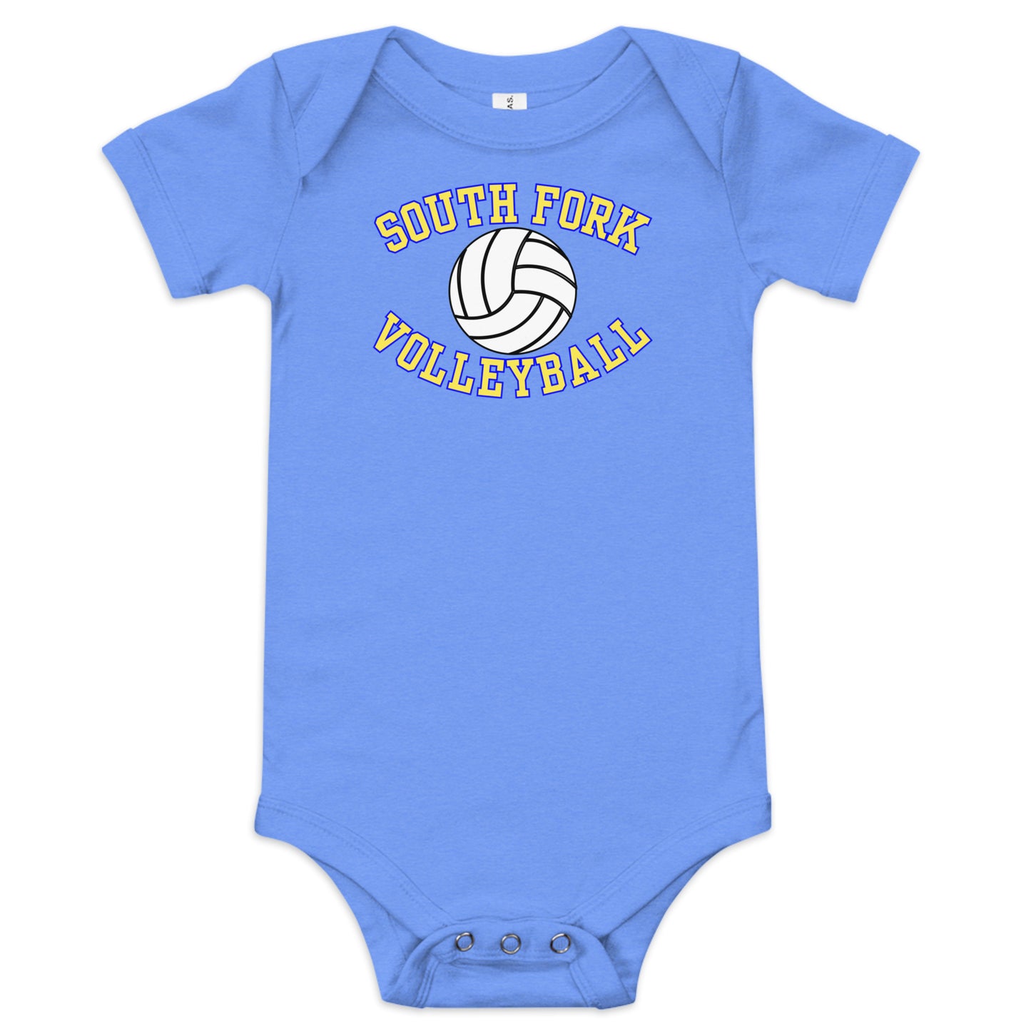 South Fork Volleyball Baby short sleeve one piece