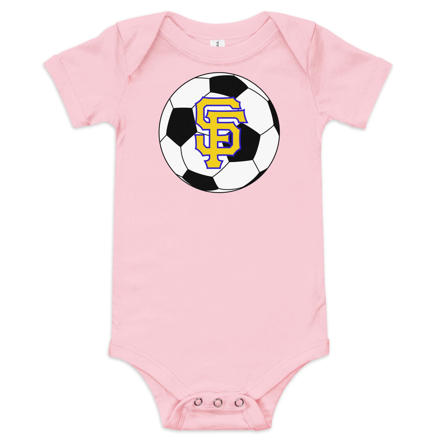 SF Soccer Baby short sleeve one piece