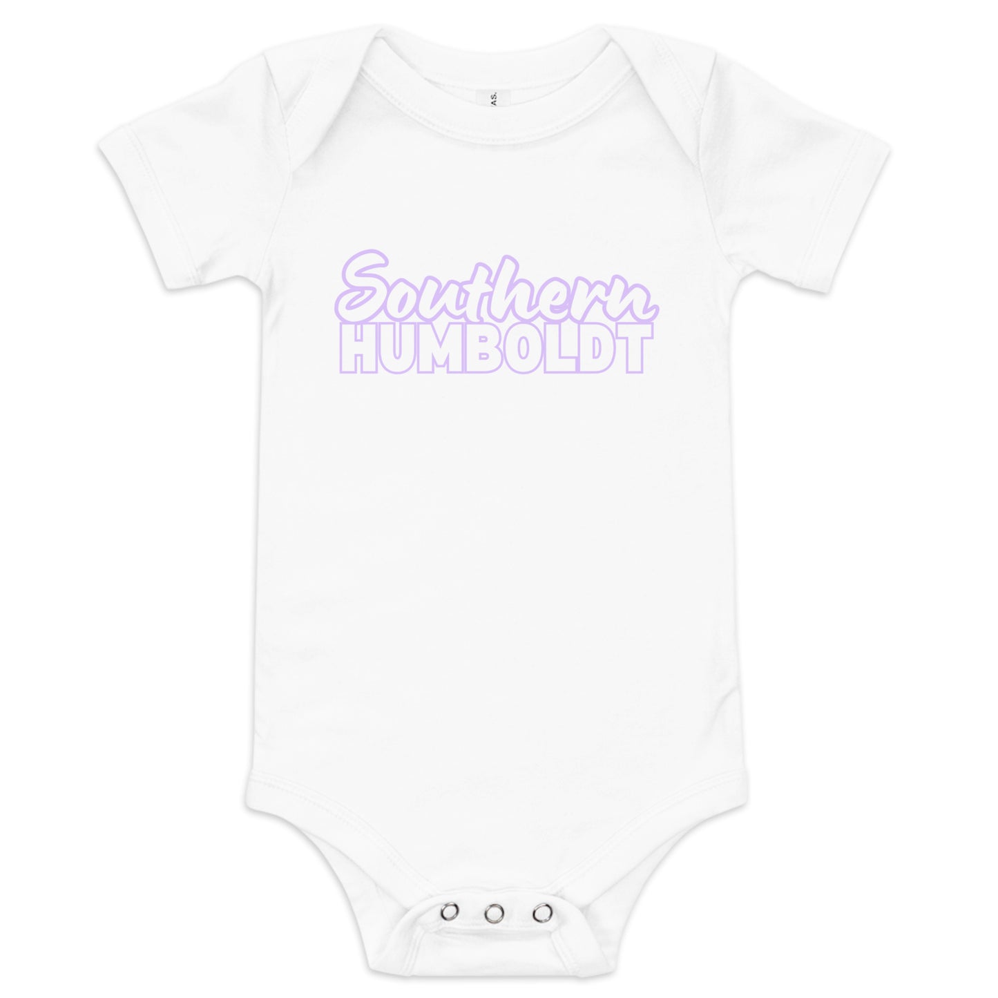 Southern Humboldt Purple Baby short sleeve one piece