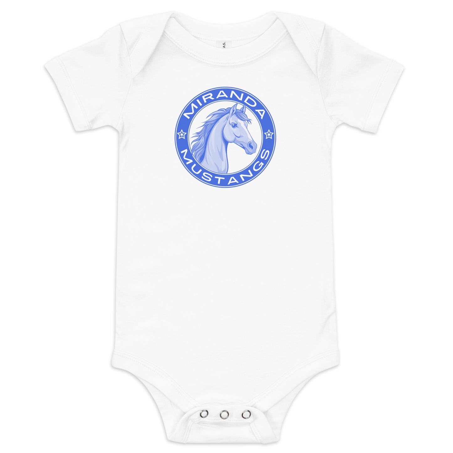 Miranda Mustangs Baby one piece