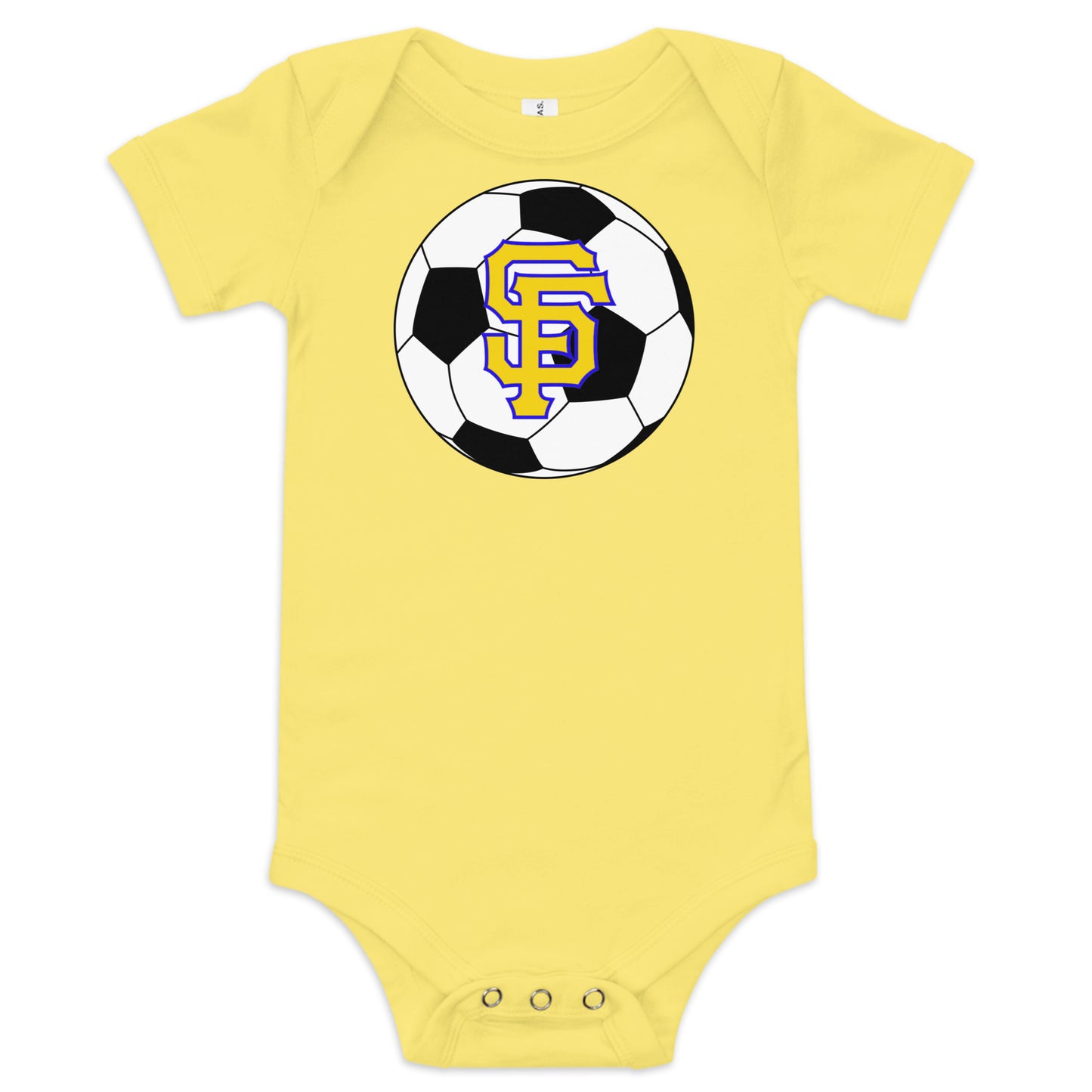 SF Soccer Baby short sleeve one piece