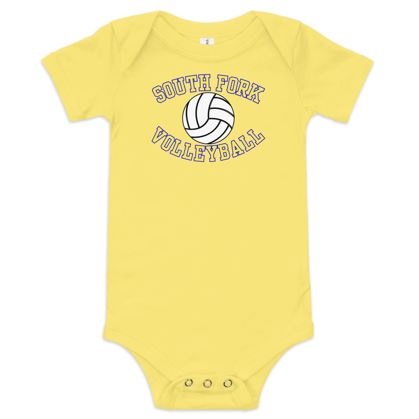 South Fork Volleyball Baby short sleeve one piece