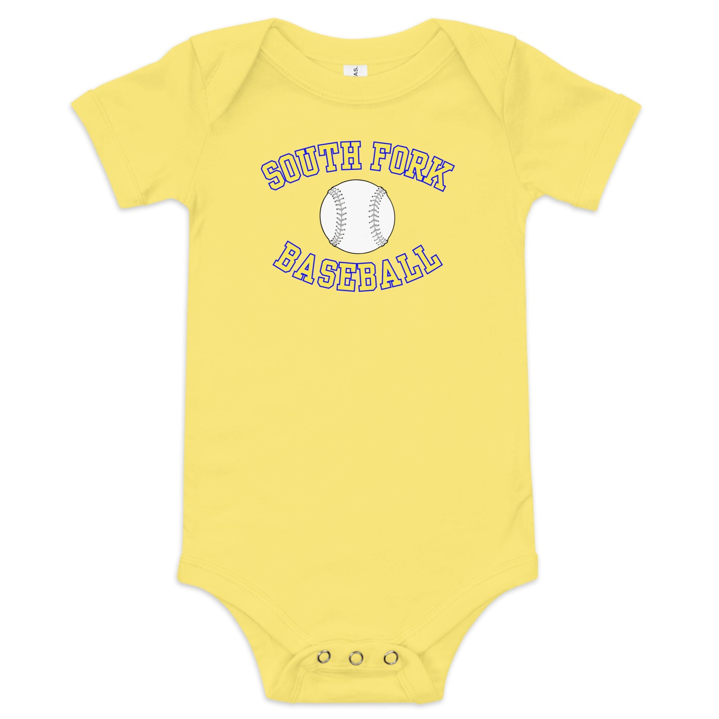 South Fork Baseball Baby short sleeve one piece