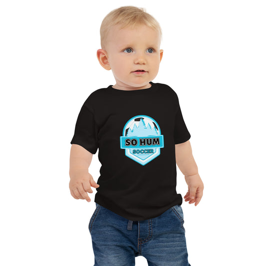 So Hum Soccer Blue Baby Jersey Short Sleeve Tee