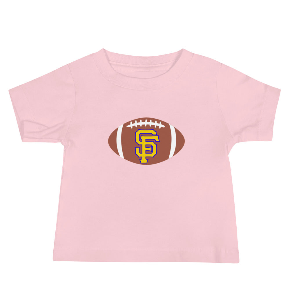 SF Football Baby Jersey Short Sleeve Tee