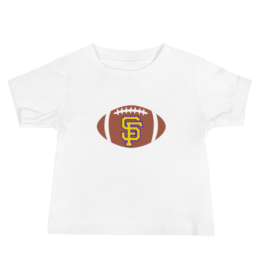 SF Football Baby Jersey Short Sleeve Tee