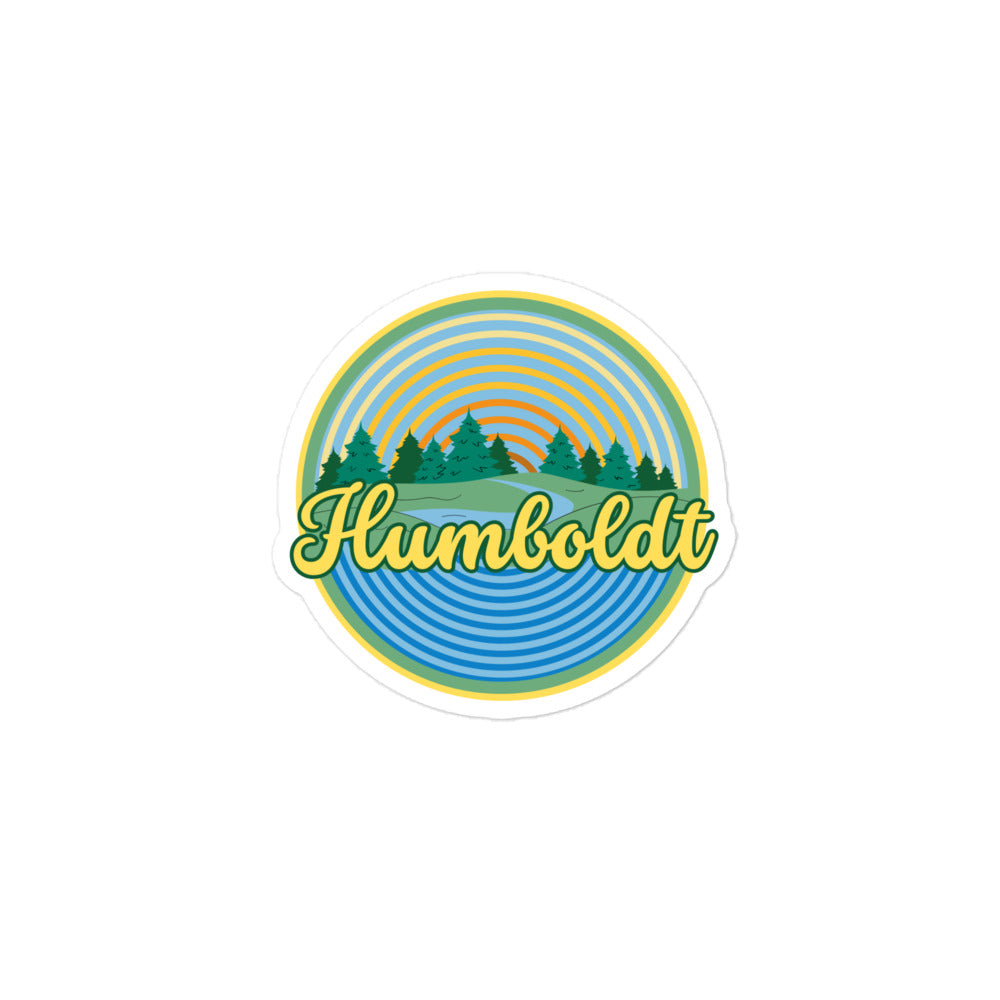 Humboldt Bubble-free stickers