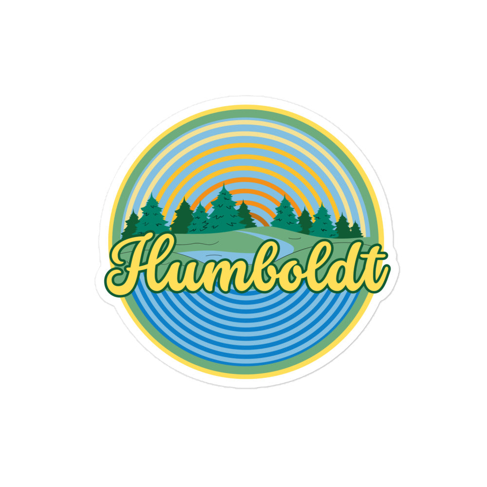 Humboldt Bubble-free stickers