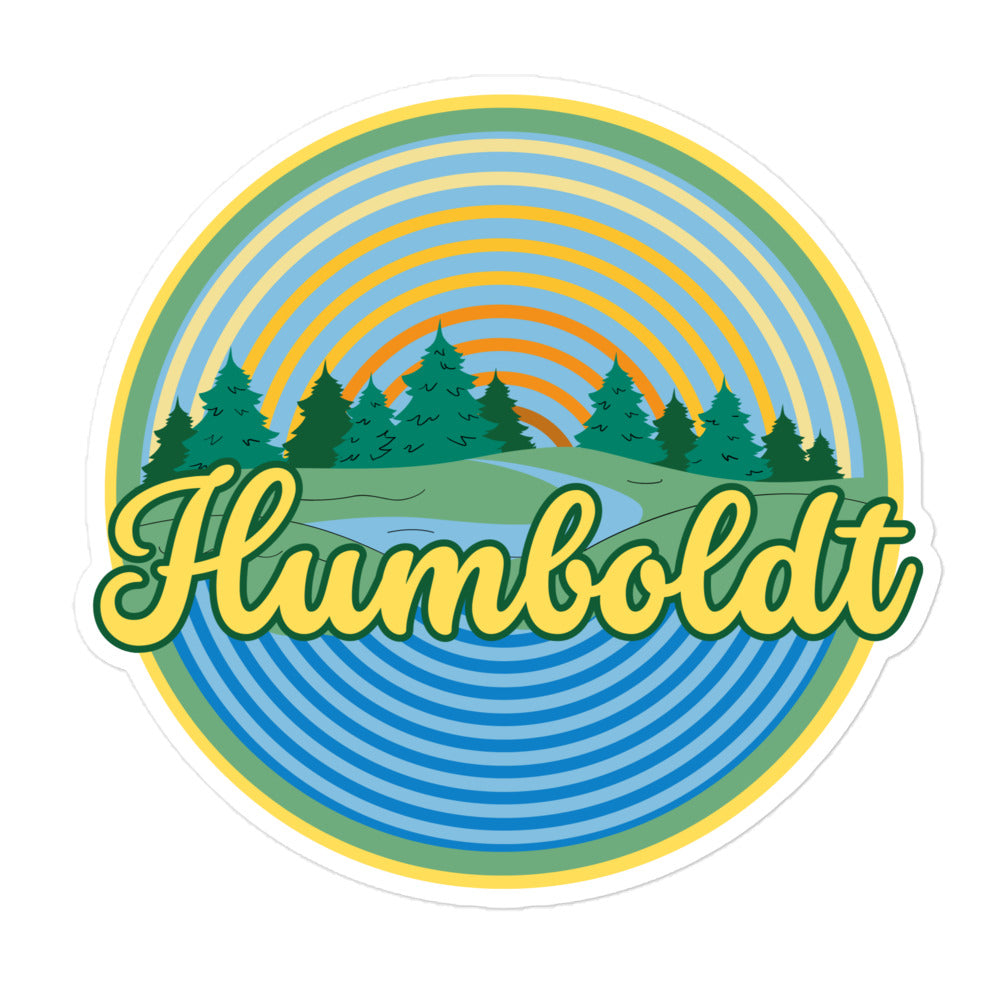 Humboldt Bubble-free stickers