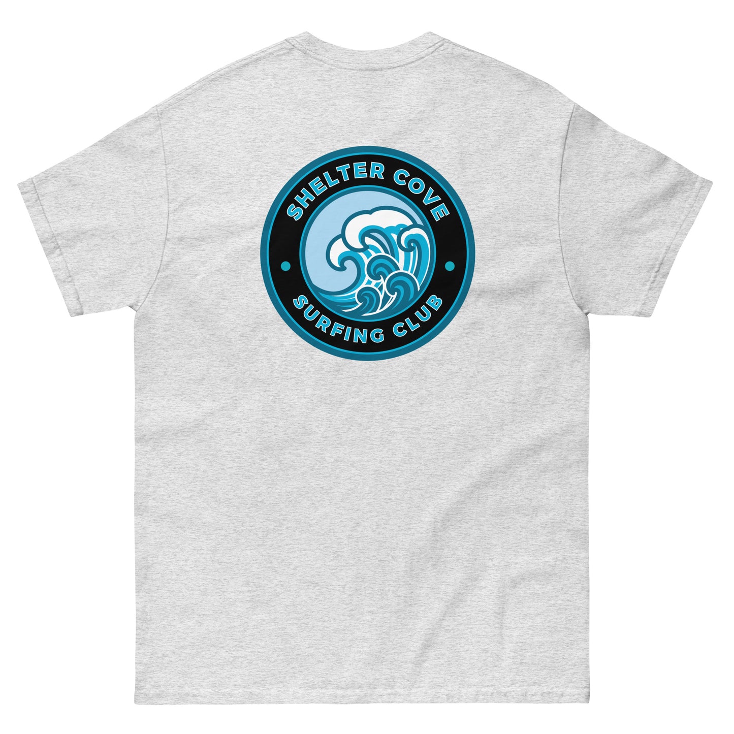 Shelter Cove Surfing Club classic tee