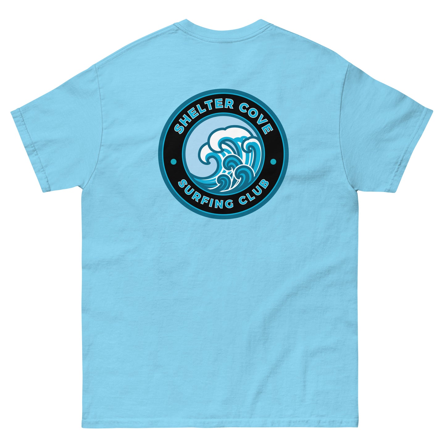 Shelter Cove Surfing Club classic tee