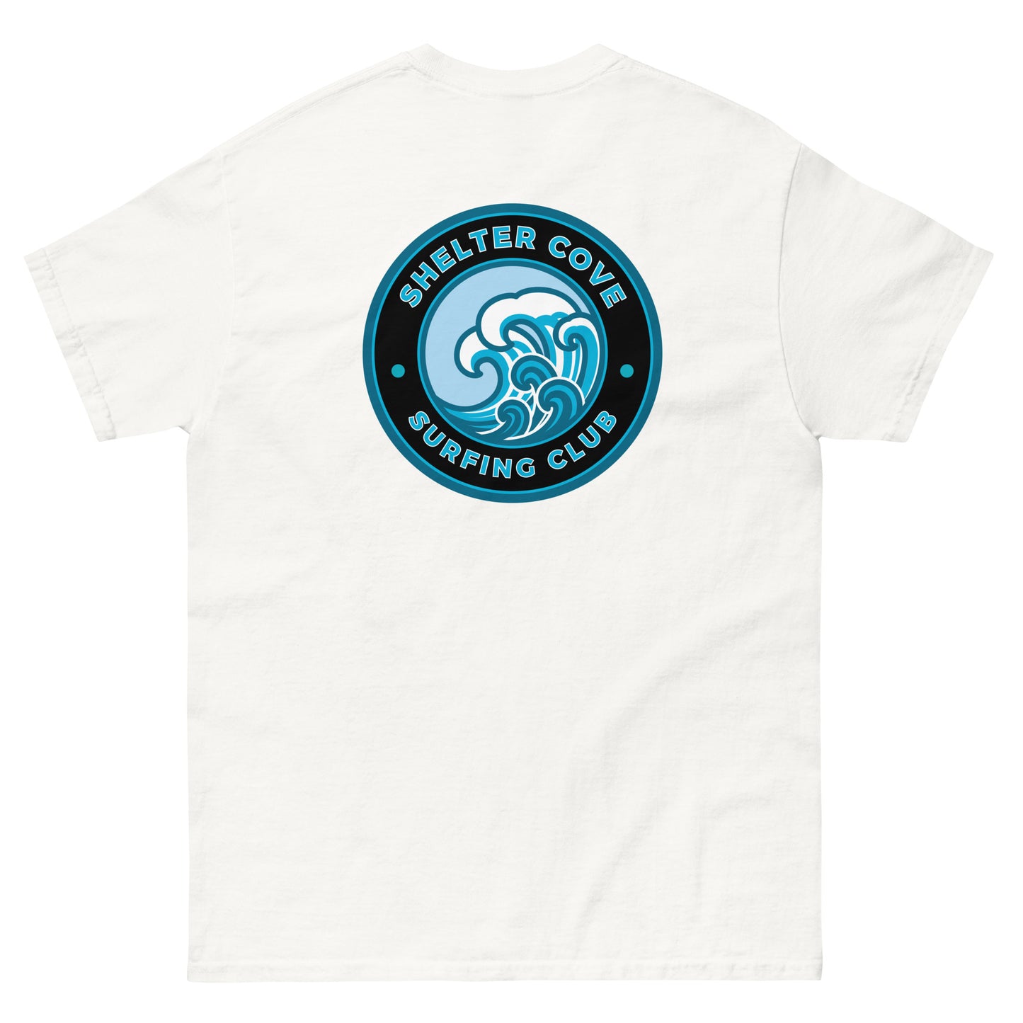 Shelter Cove Surfing Club classic tee