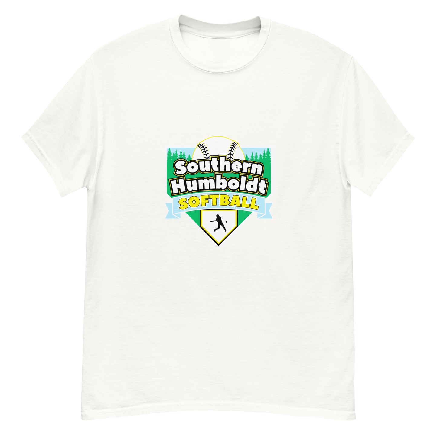 Southern Humboldt Softball GYB classic tee