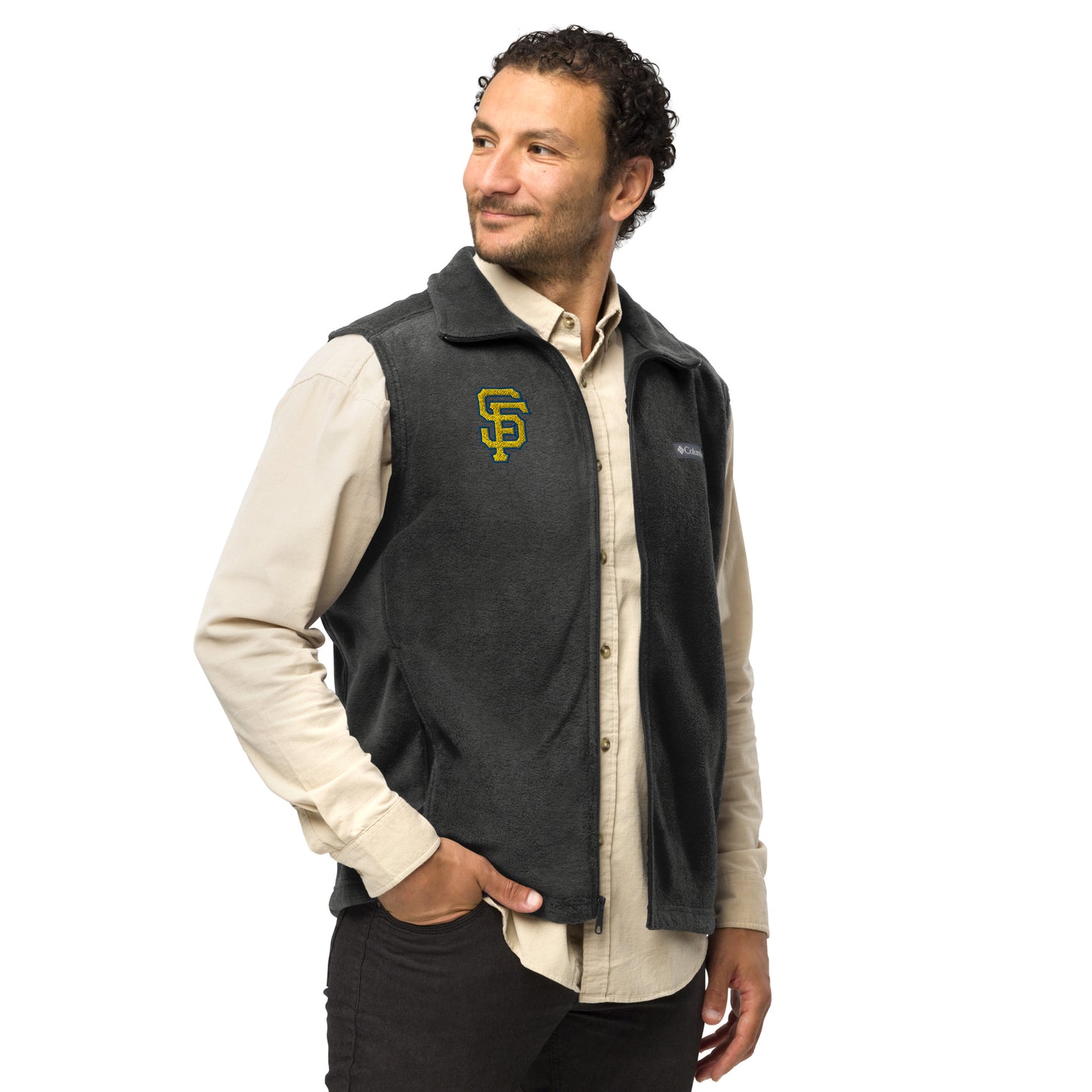 SF Men’s Columbia fleece vest