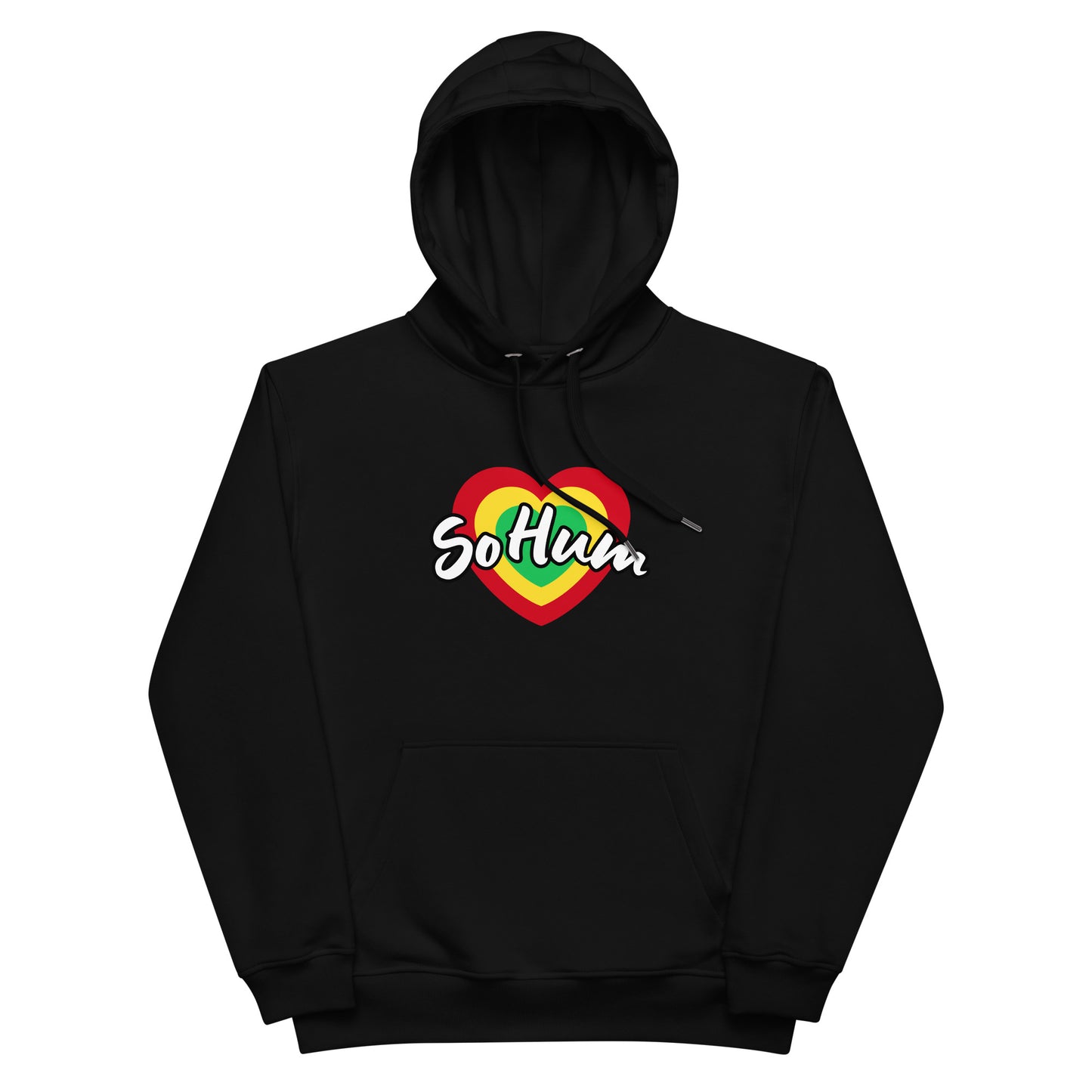 So Hum Heart RYGW Premium eco hoodie