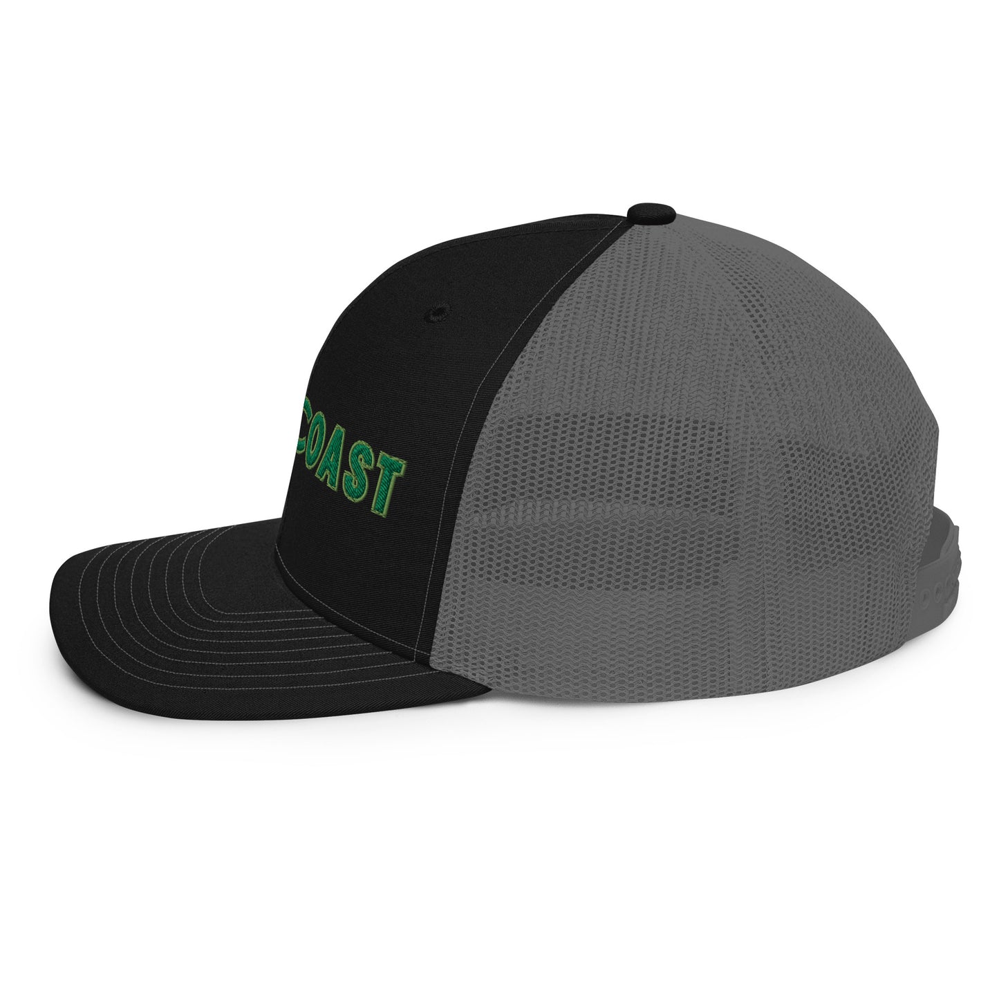 Lost Coast Green Stitch Trucker Cap