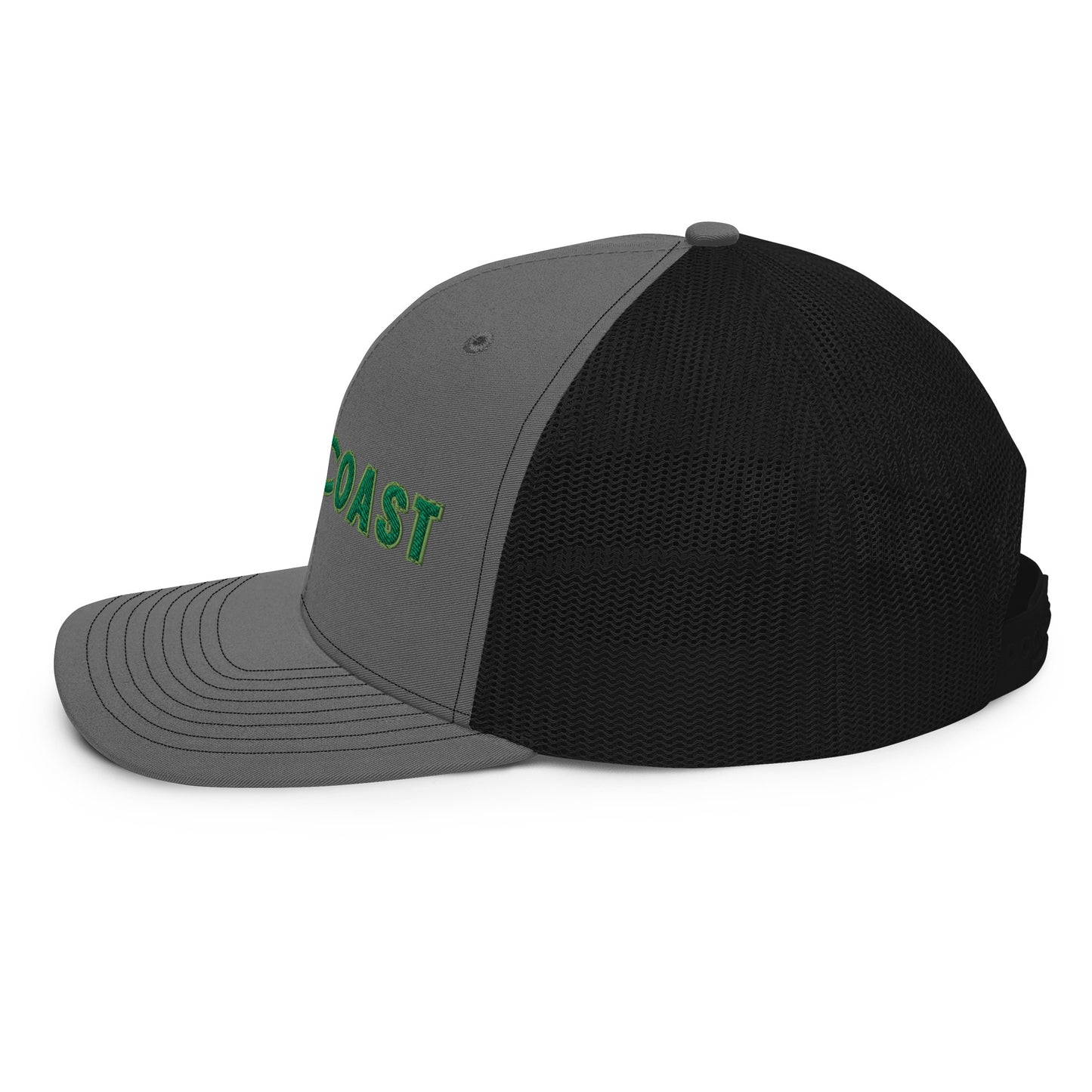 Lost Coast Green Stitch Trucker Cap