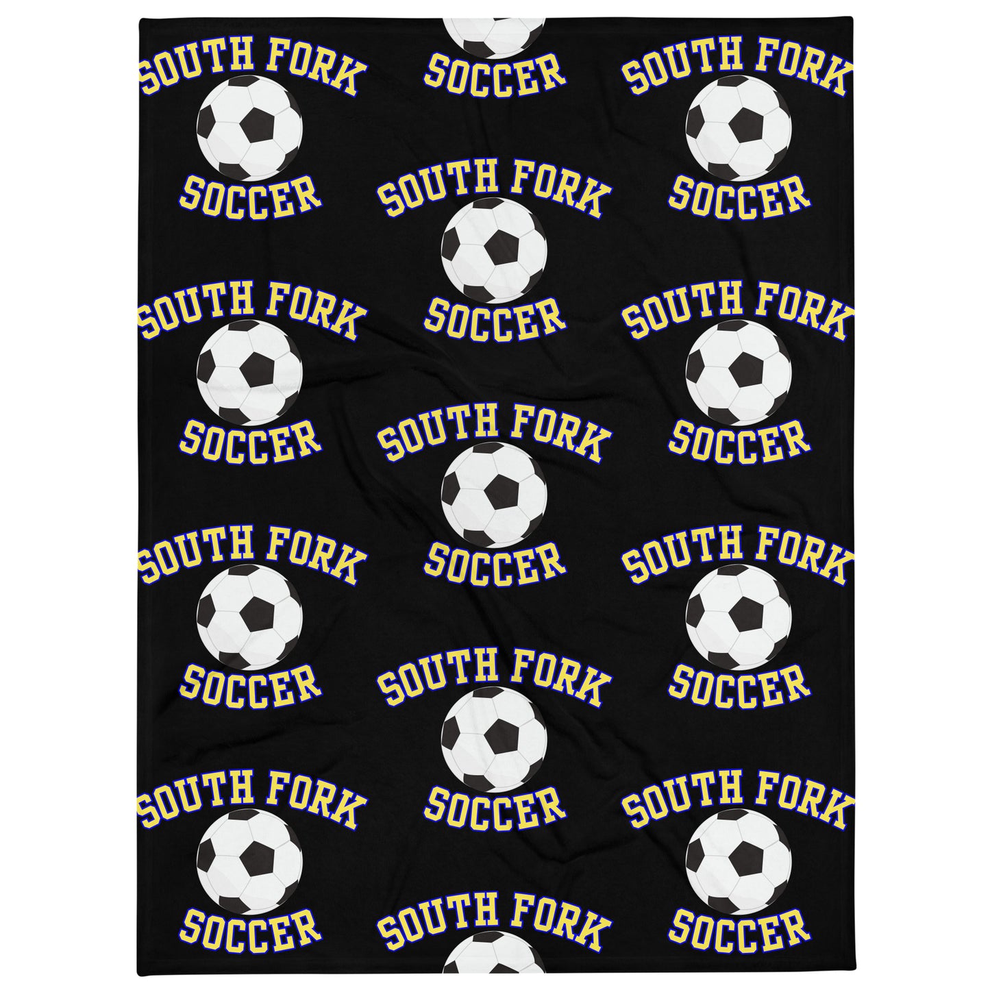 South Fork Soccer Throw Blanket 60x80