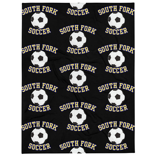 South Fork Soccer Throw Blanket 60x80