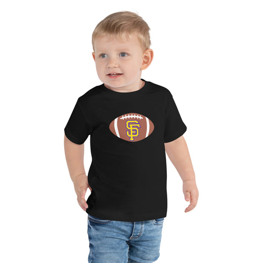 SF Football Toddler Short Sleeve Tee