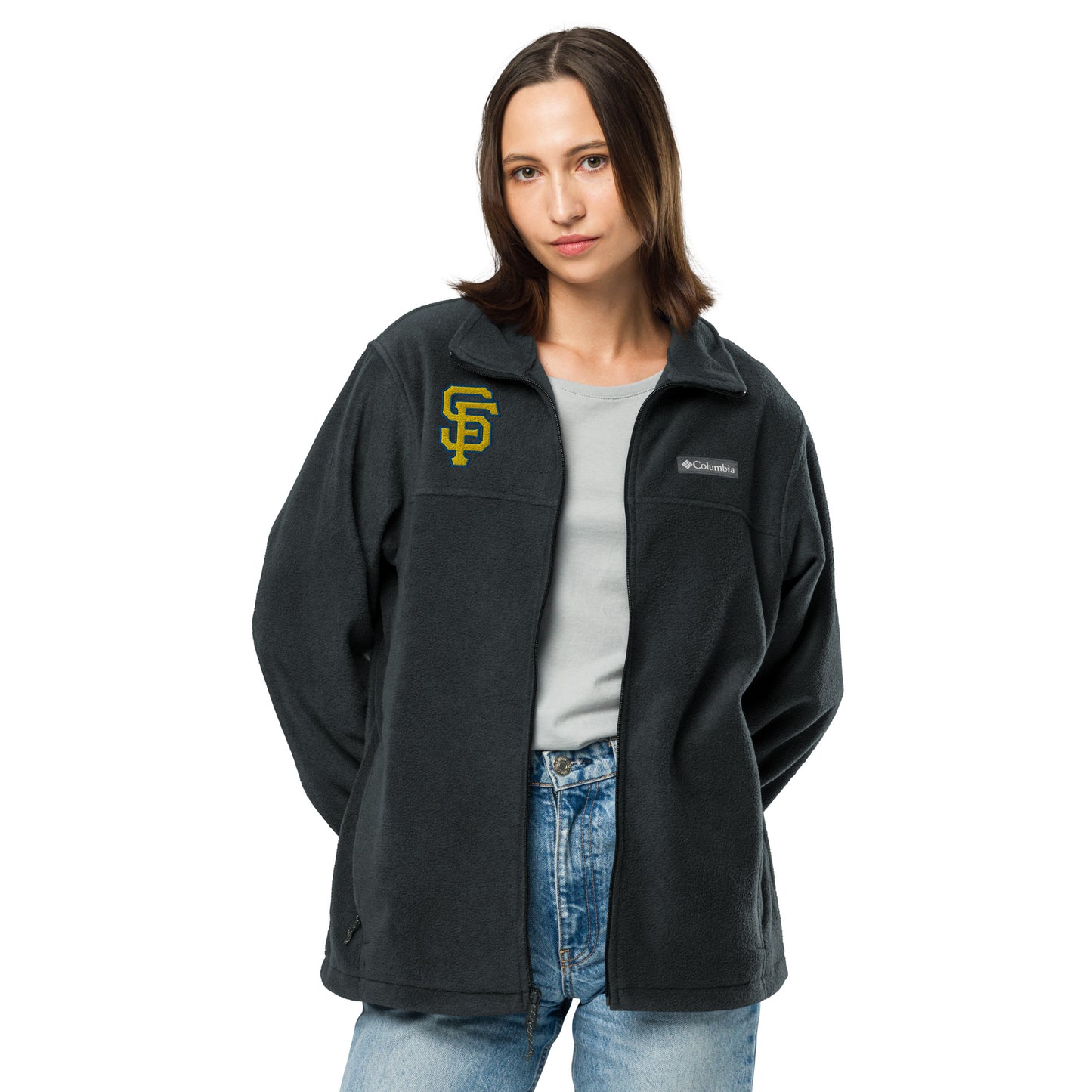 SF Unisex Columbia fleece jacket