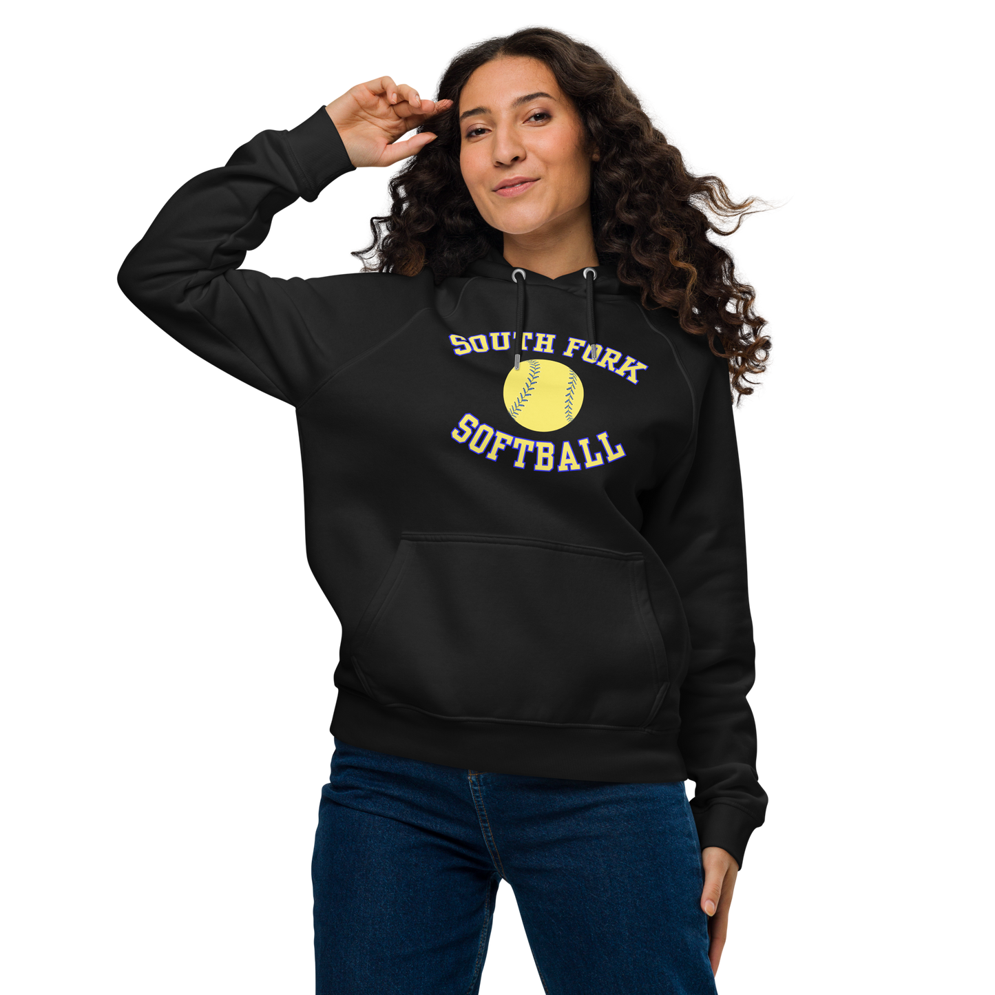 Custom Cotton SF Softball Hoodie