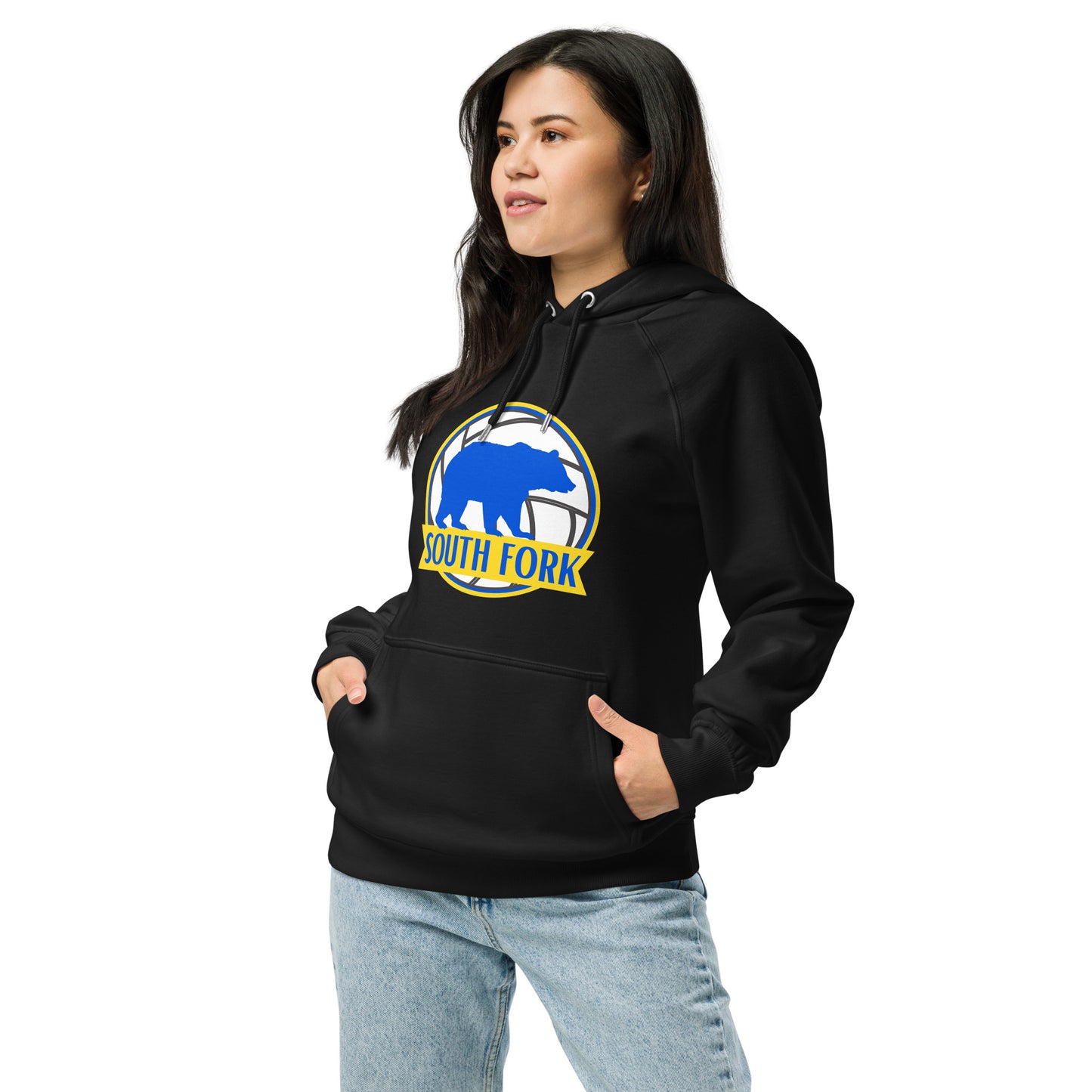 SF Volleyball eco raglan hoodie