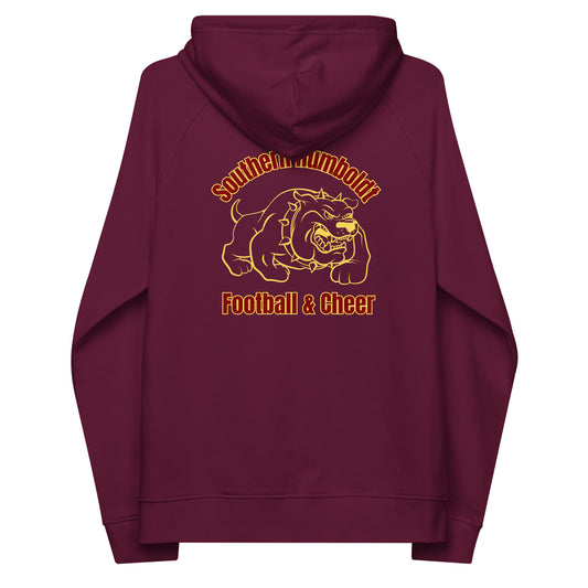 SHB Football and Cheer eco raglan hoodie