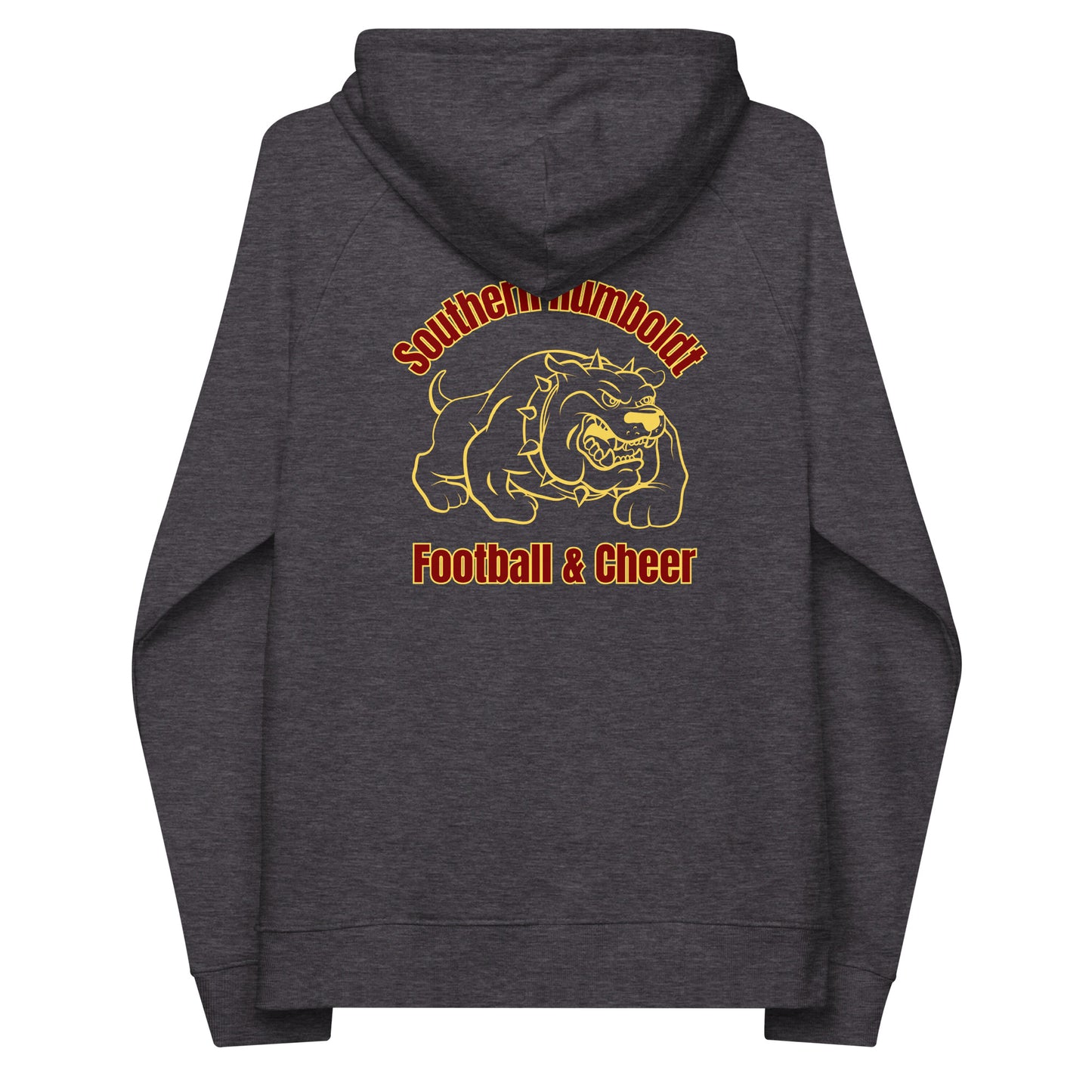 SHB Football and Cheer eco raglan hoodie