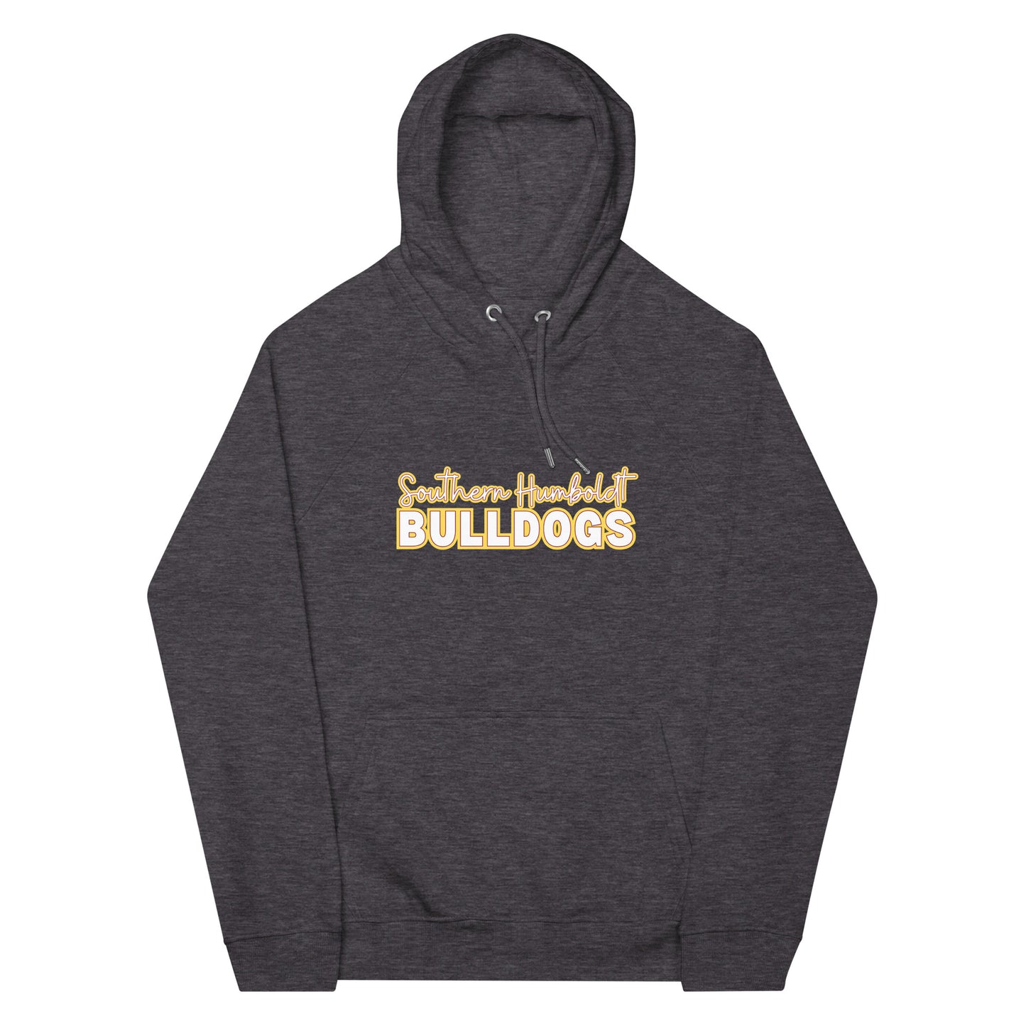 Southern Humboldt Bulldogs eco raglan hoodie