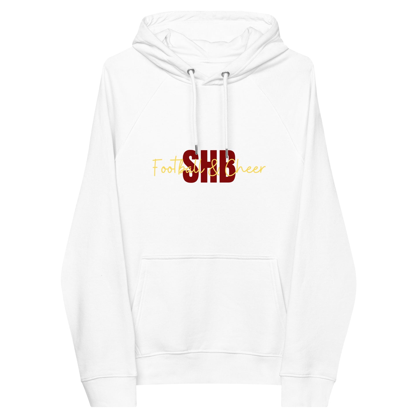 SHB Football and Cheer eco raglan hoodie