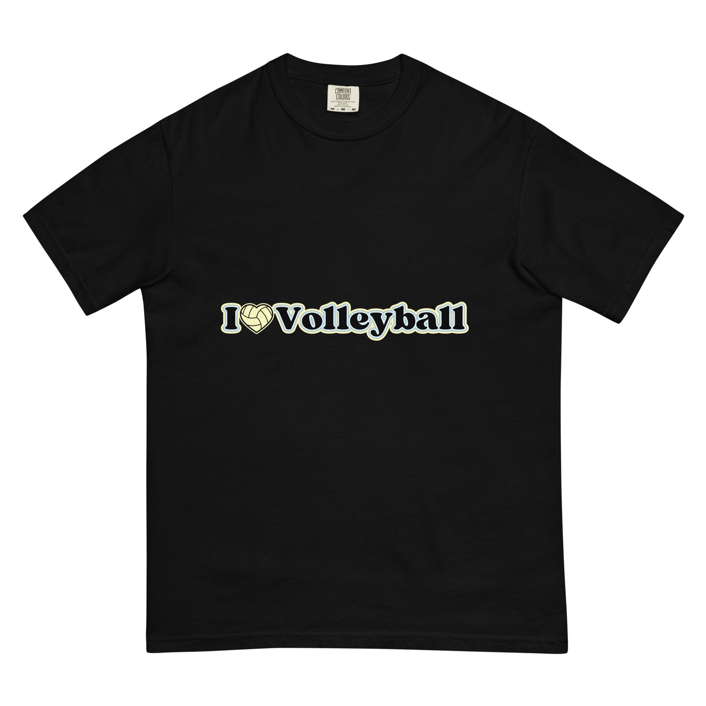 Volleyball Tick Tick garment-dyed heavyweight t-shirt