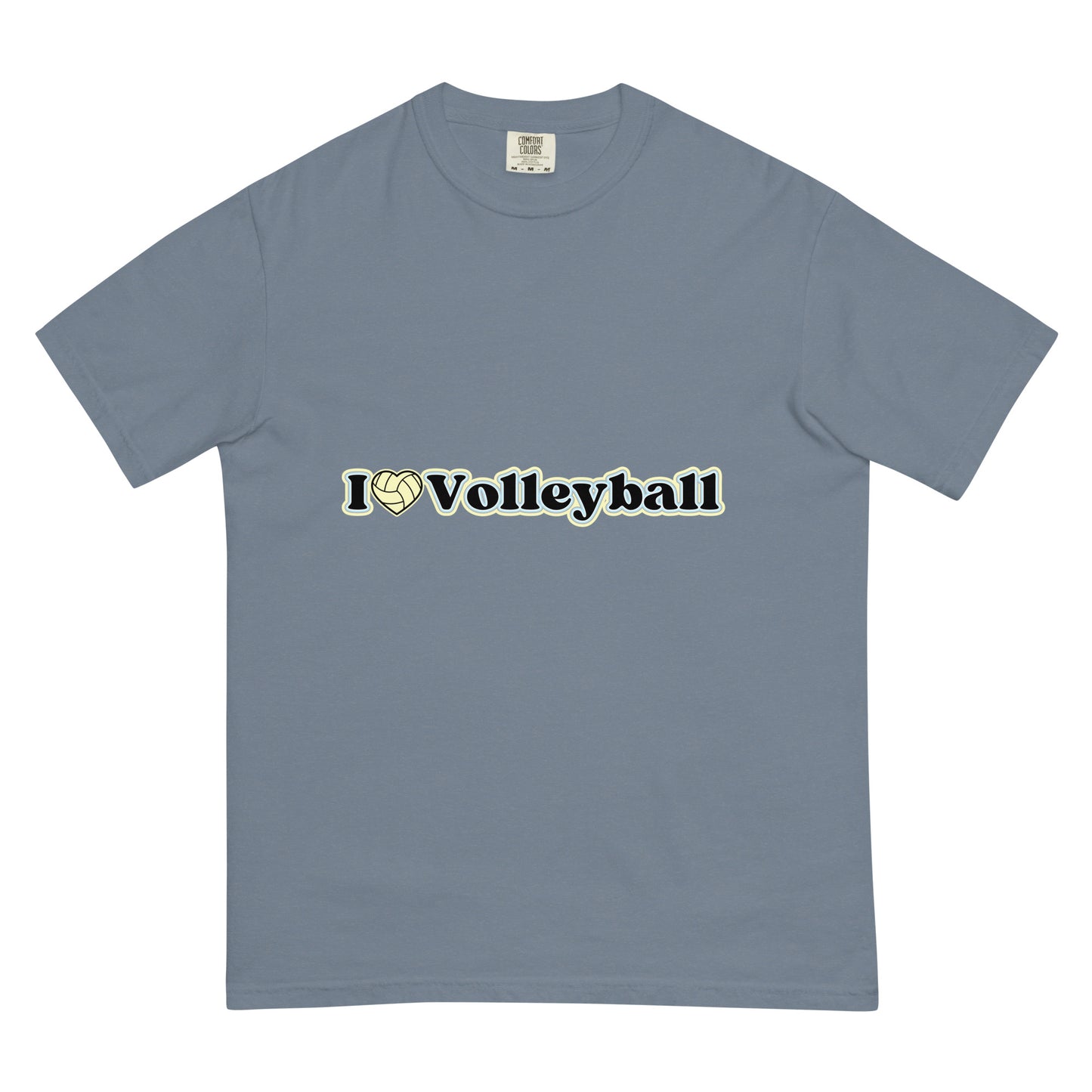 Volleyball Tick Tick garment-dyed heavyweight t-shirt