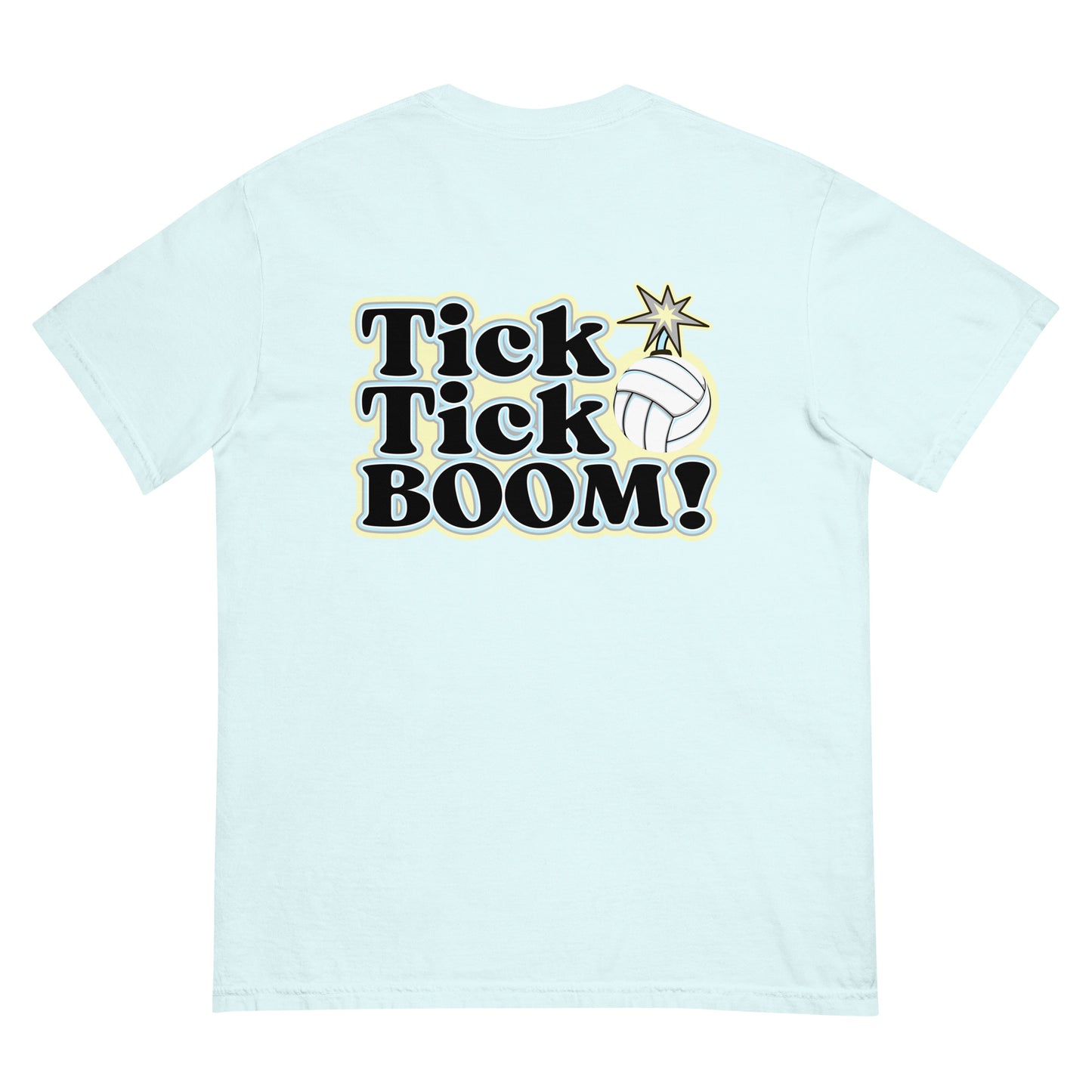 Volleyball Tick Tick garment-dyed heavyweight t-shirt