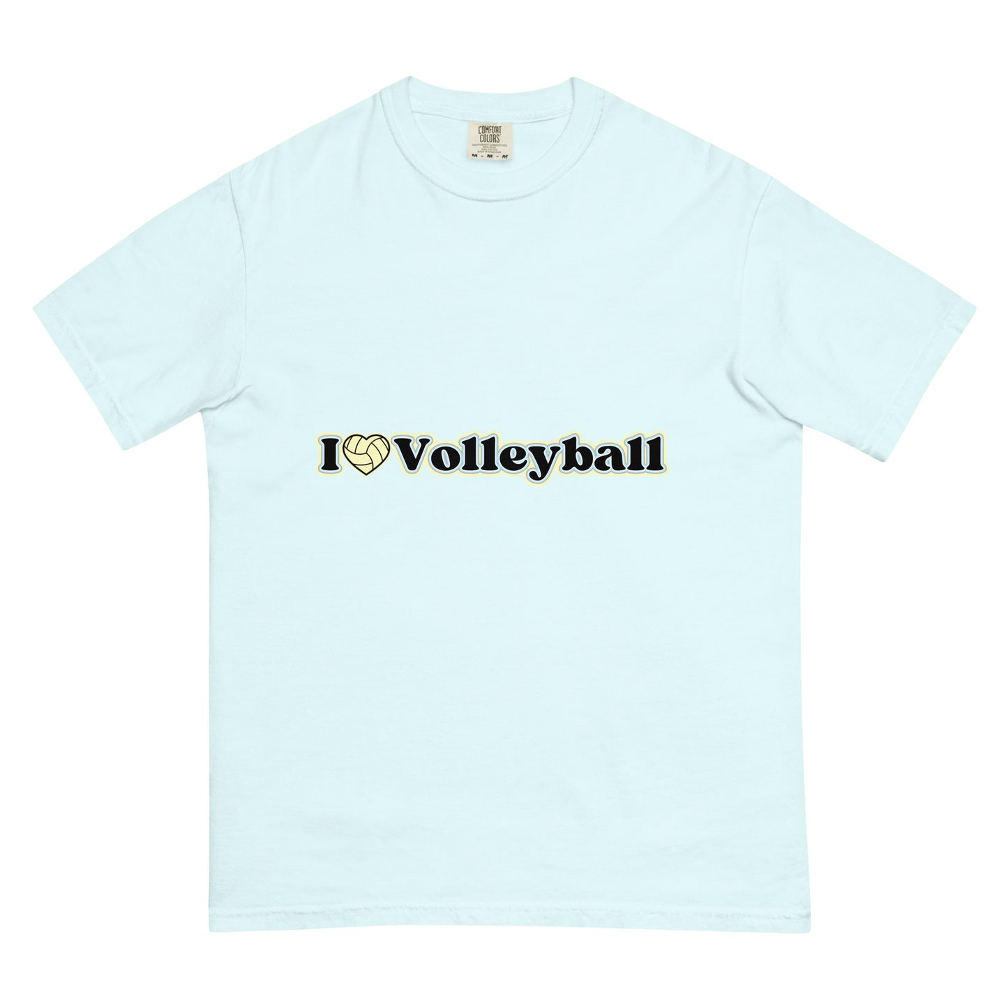 Volleyball Tick Tick garment-dyed heavyweight t-shirt