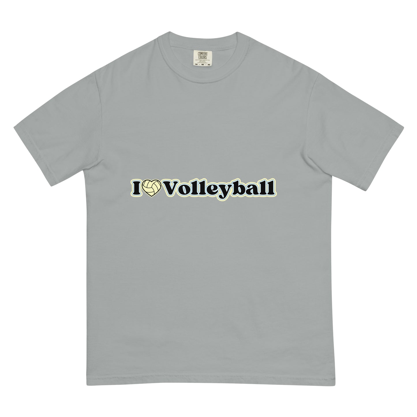 Volleyball Tick Tick garment-dyed heavyweight t-shirt