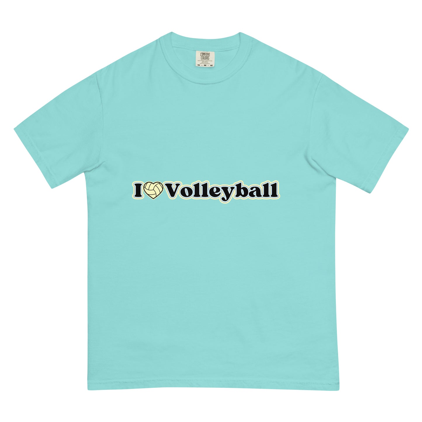 Volleyball Tick Tick garment-dyed heavyweight t-shirt