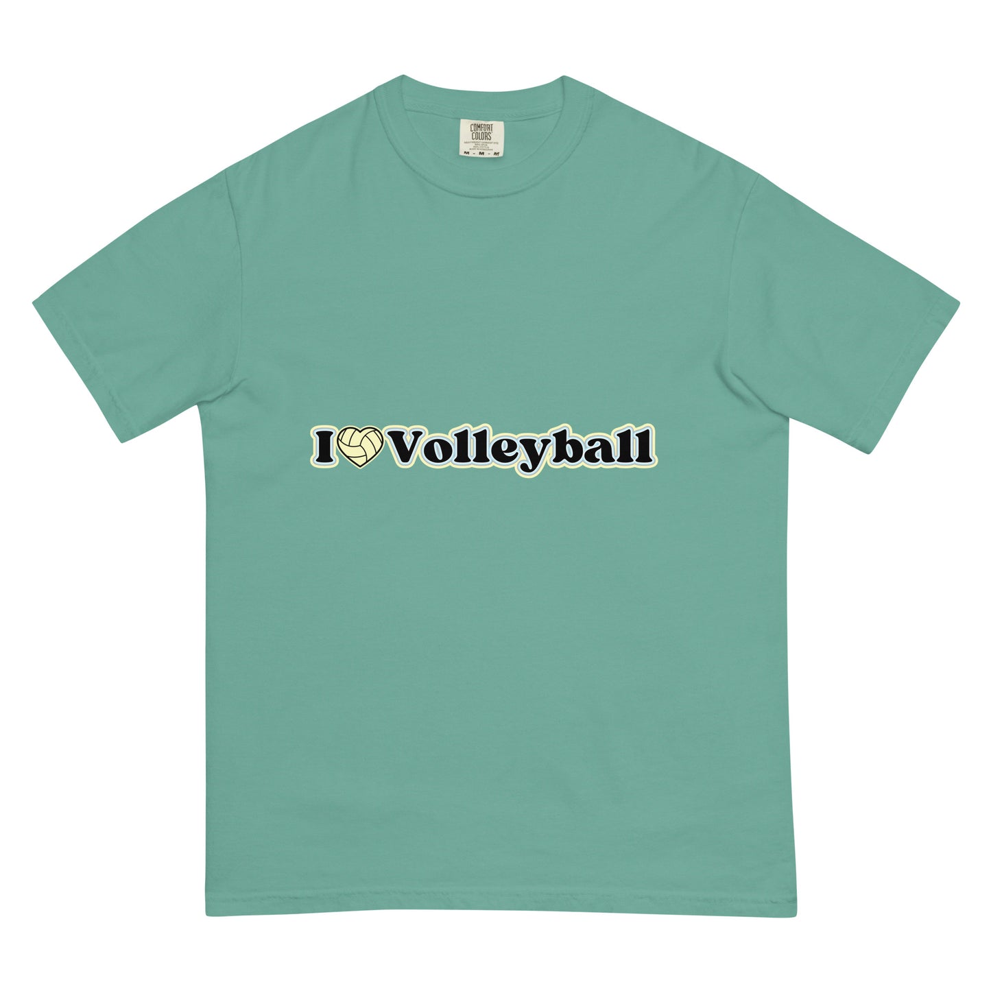 Volleyball Tick Tick garment-dyed heavyweight t-shirt