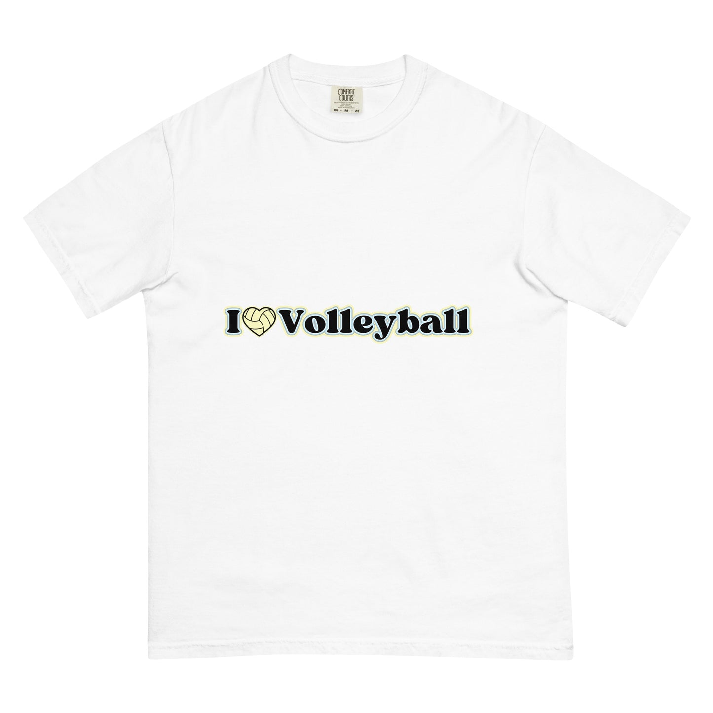 Volleyball Tick Tick garment-dyed heavyweight t-shirt