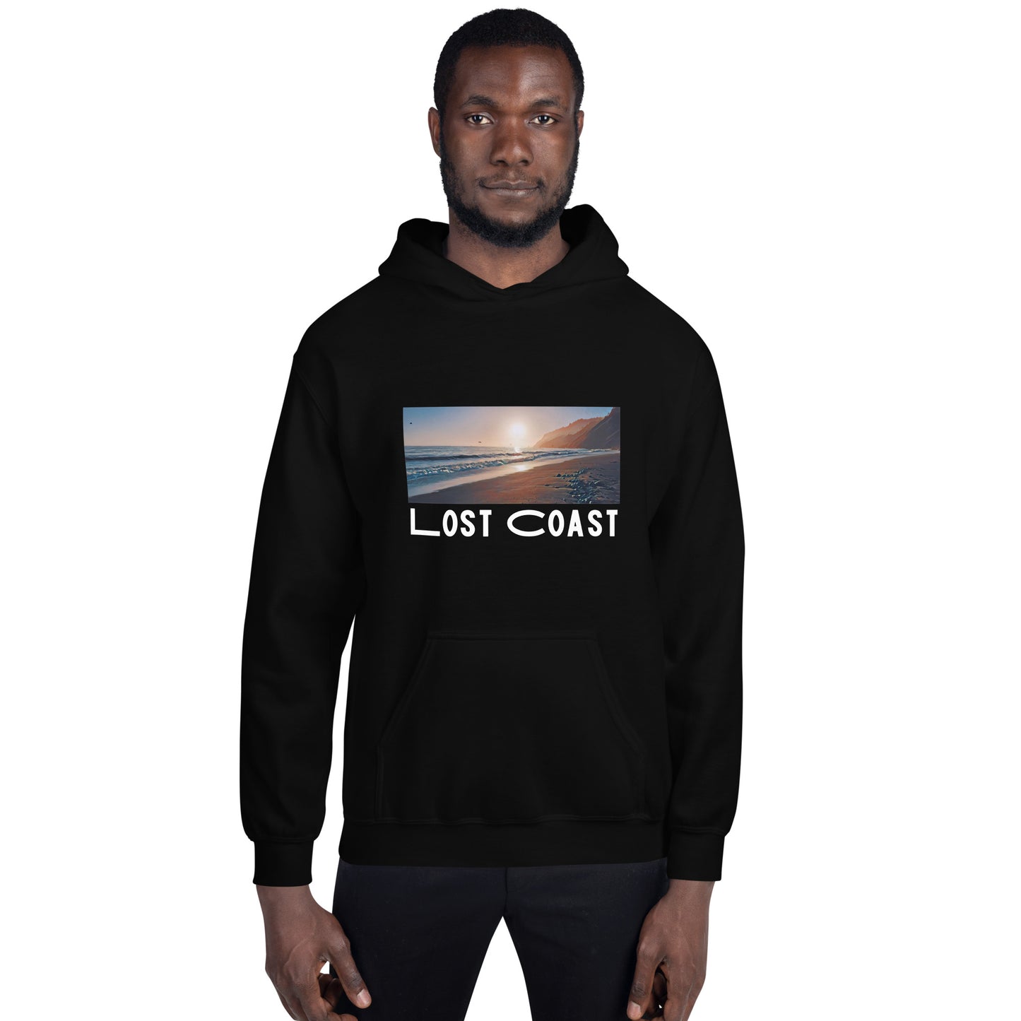 Lost Coast Beach Sunset Hoodie