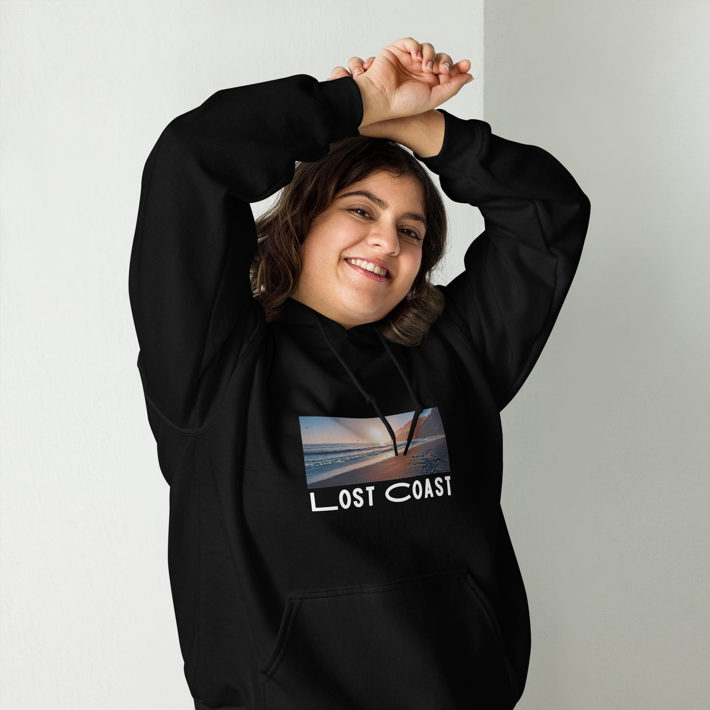 Lost Coast Beach Sunset Hoodie