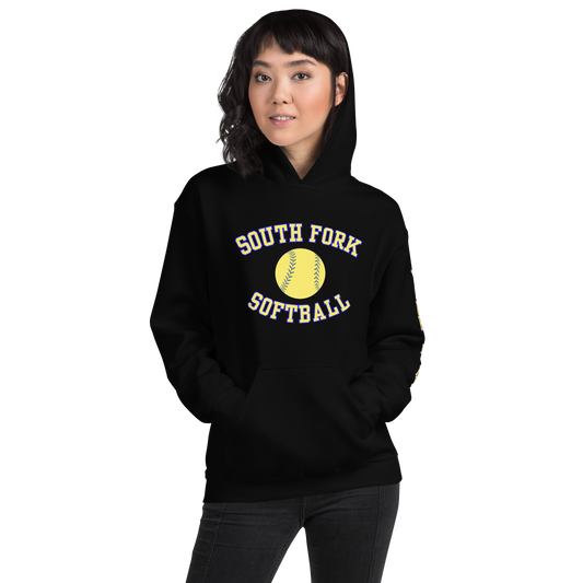 Custom Softball Hoodie Gildan