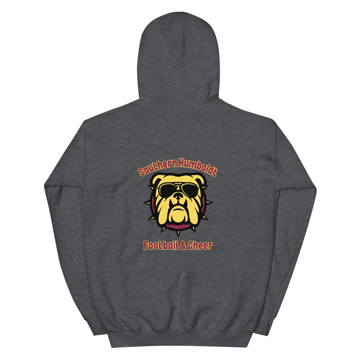 Southern Humboldt Football & Cheer Bulldog Sunglasses Hoodie