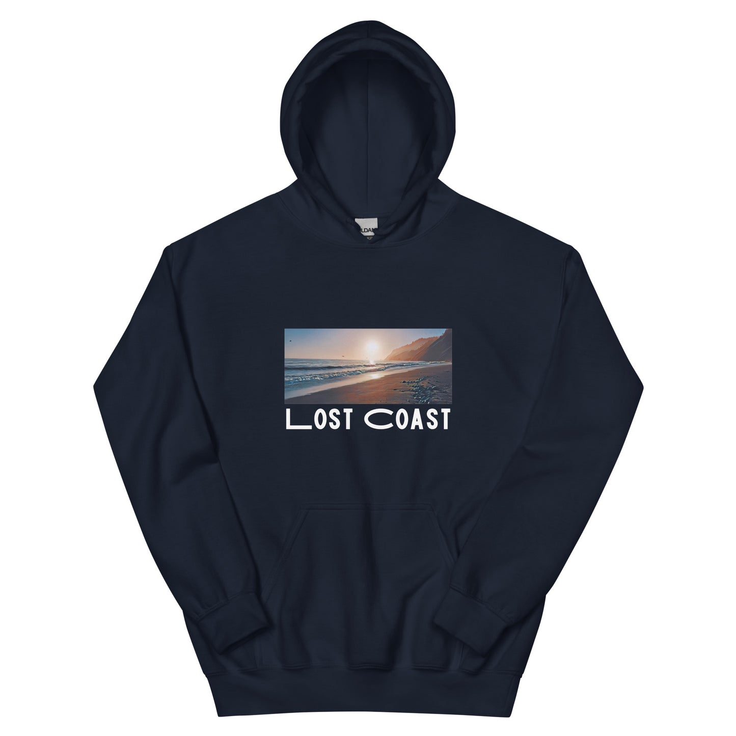 Lost Coast Beach Sunset Hoodie