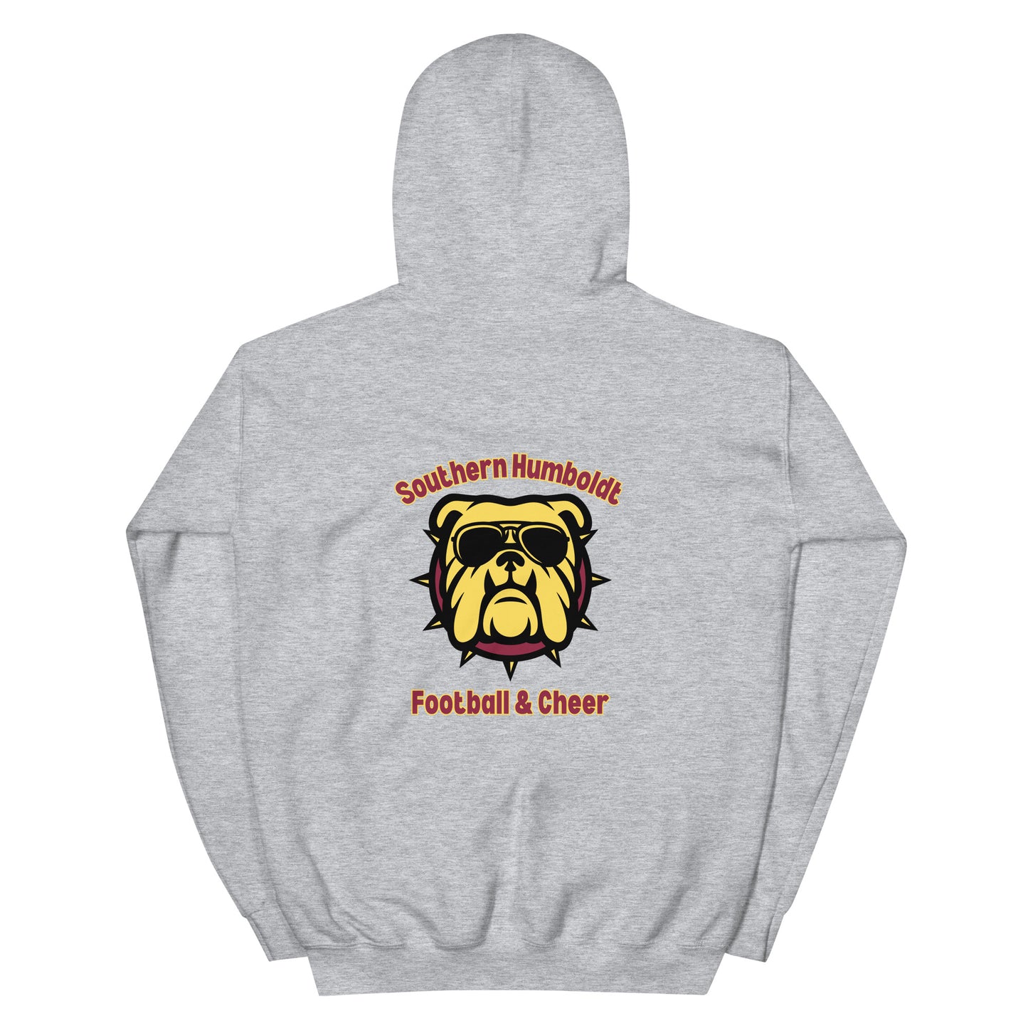 Southern Humboldt Football & Cheer Bulldog Sunglasses Hoodie