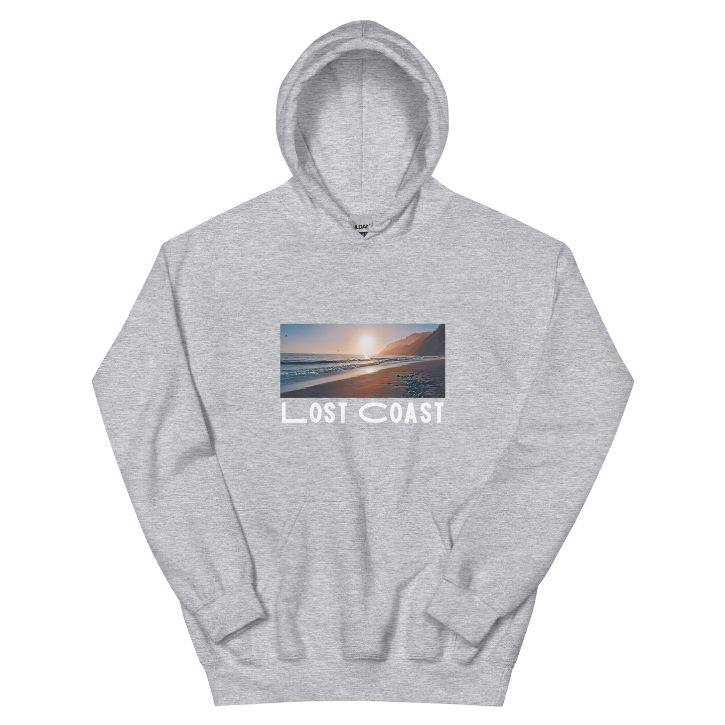 Lost Coast Beach Sunset Hoodie