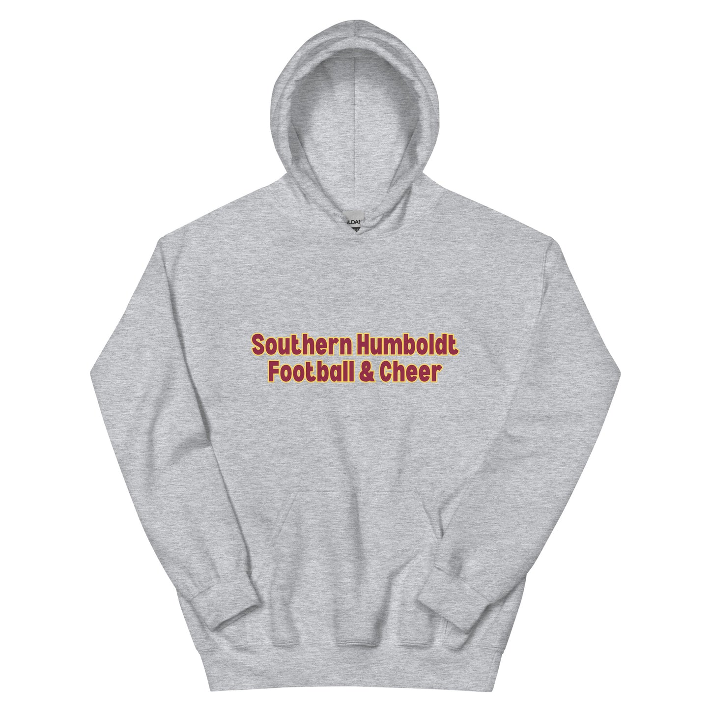 Southern Humboldt Football & Cheer Bulldog Sunglasses Hoodie