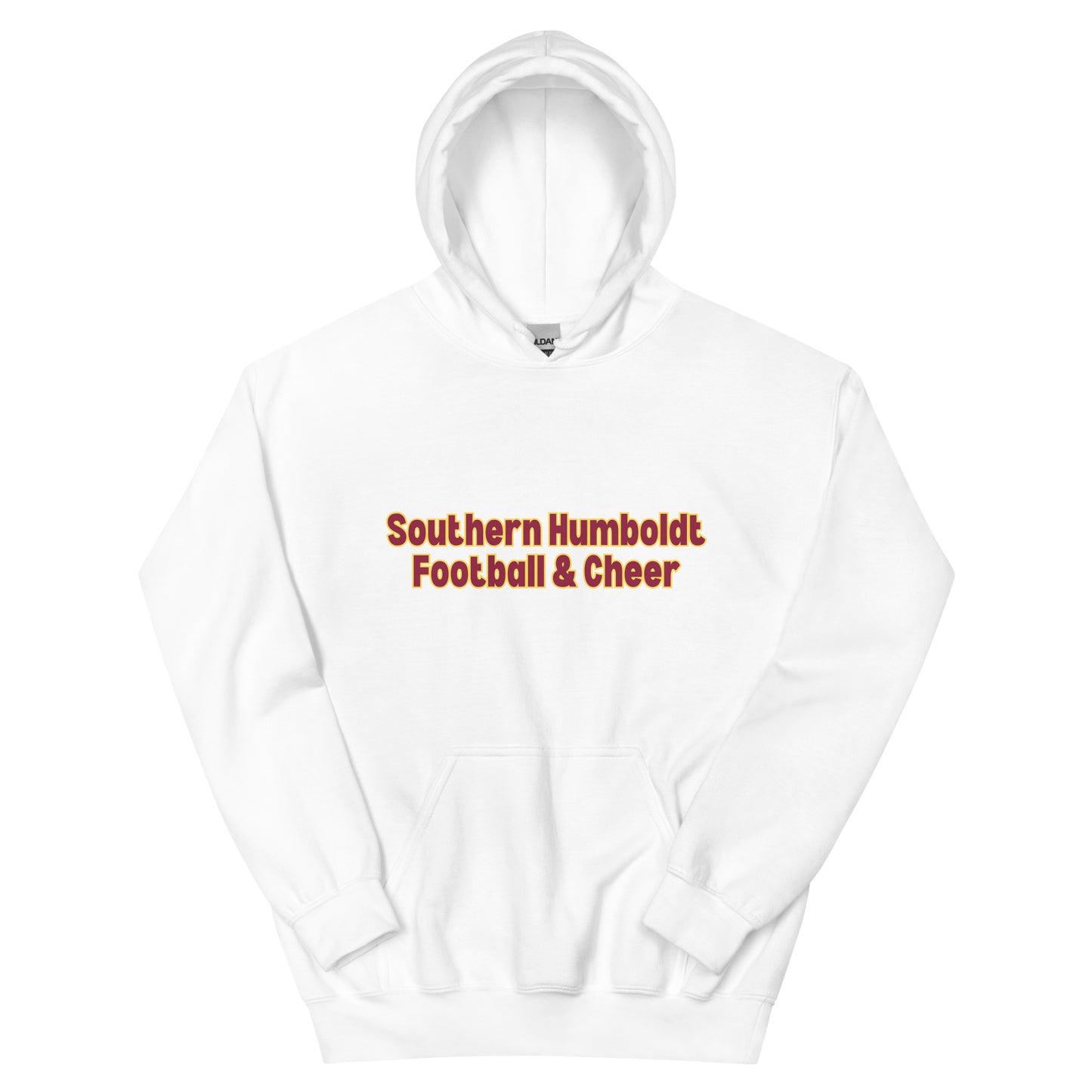 Southern Humboldt Football & Cheer Bulldog Sunglasses Hoodie