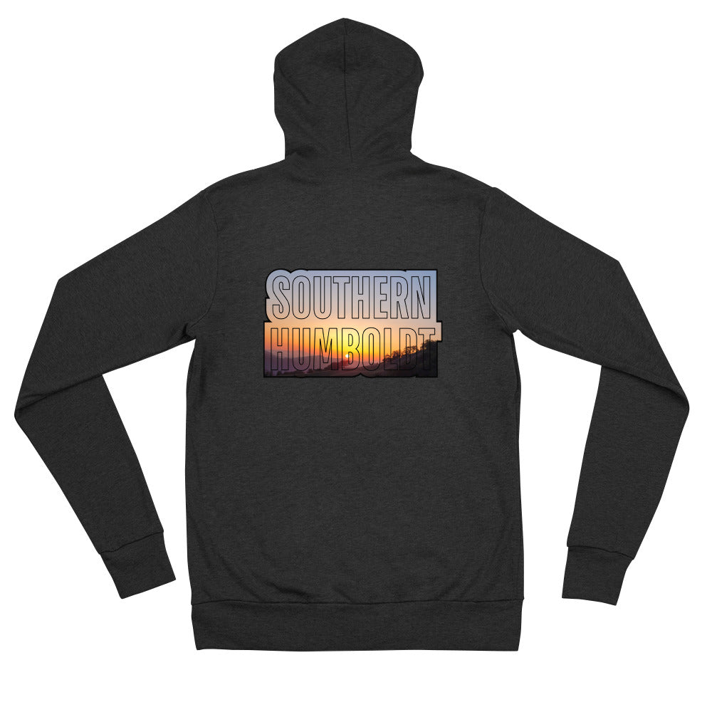 Southern Humboldt Sunset Lightweight Zip Hoodie